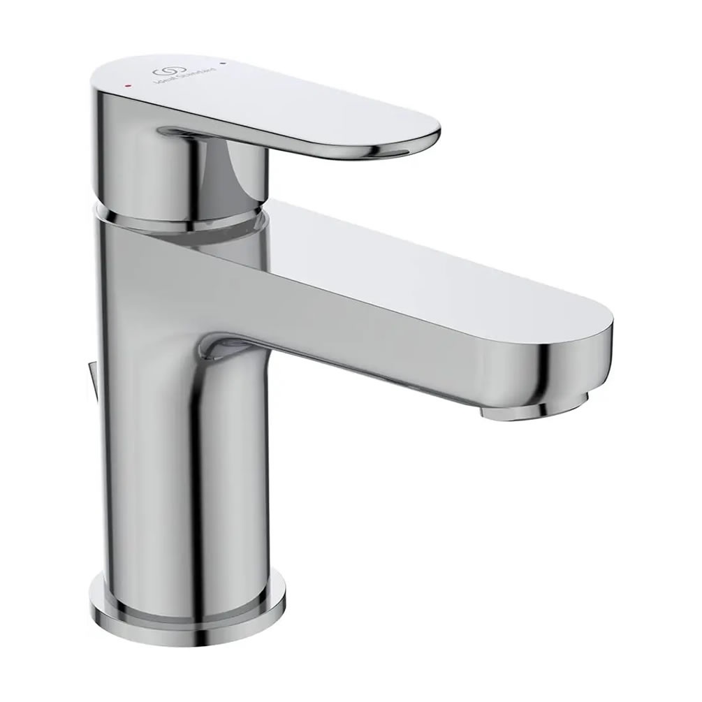 Cutout image of Ideal Standard Cerafine O Chrome Cloakroom Basin Tap & Pop-Up Waste